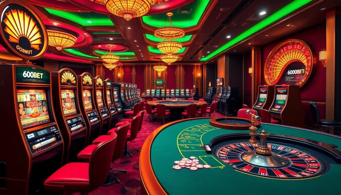Participa en emocionantes juegos de casino en línea en 600bet, con una selección de juegos vibrantes y experiencias inmersivas.
