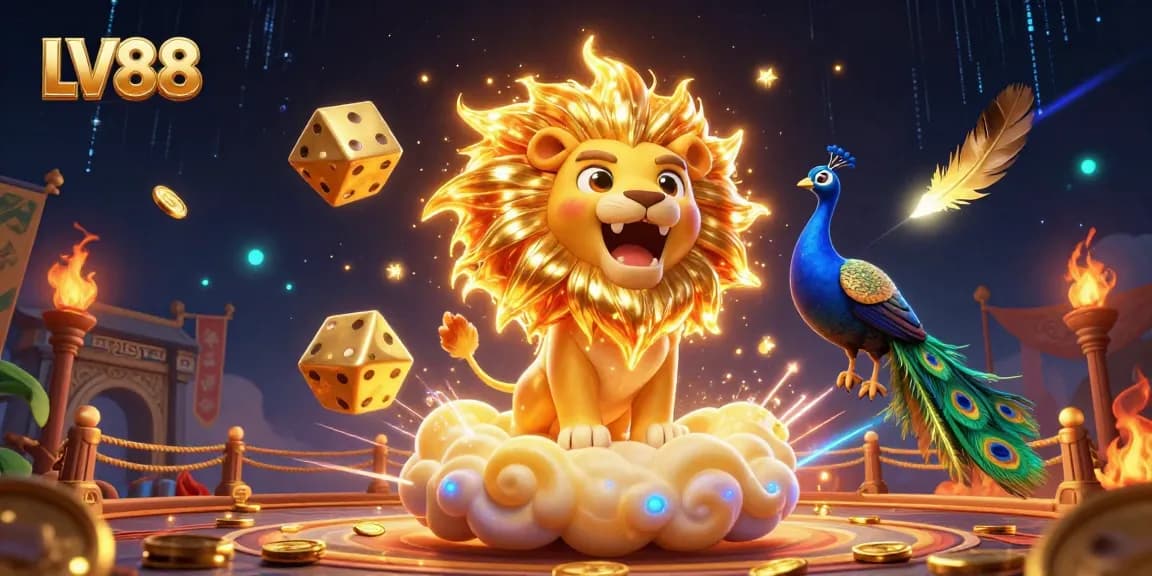 Experience thrilling gaming at LV88 with vibrant casino attractions, unique characters, and dynamic action!