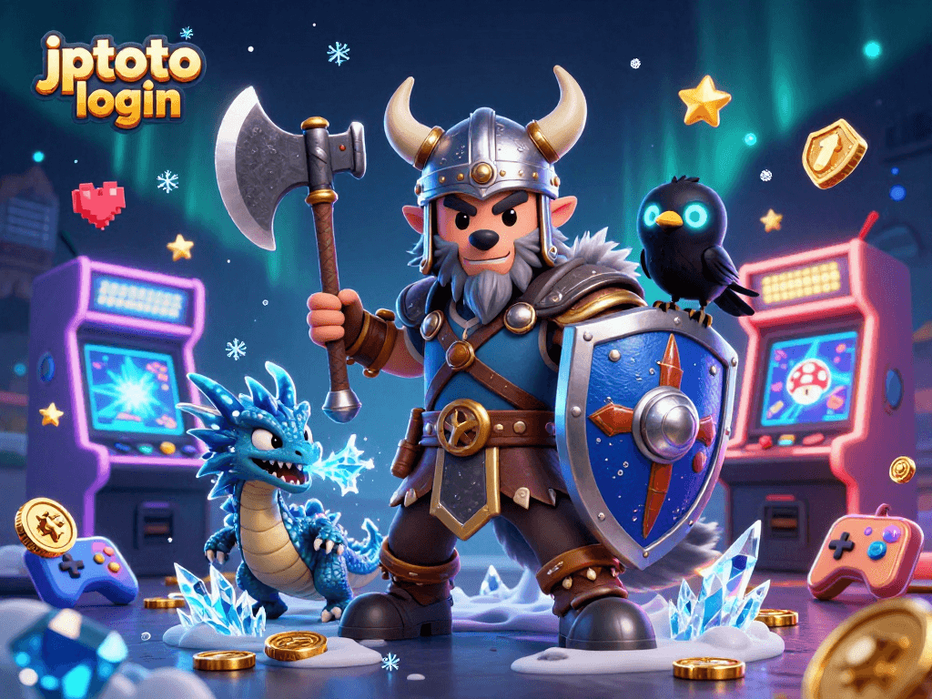 Engage in thrilling gameplay at jptoto login featuring vibrant characters and casino elements.