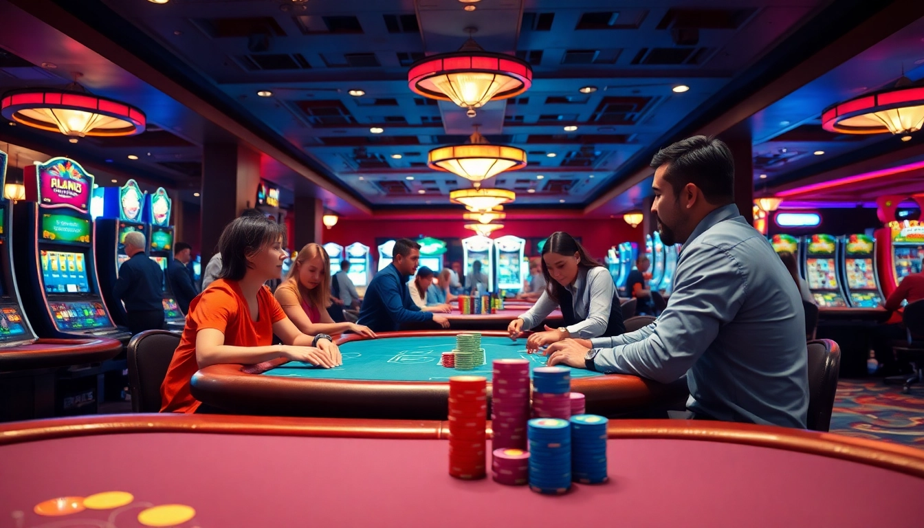 arushoki bermain di meja poker mewah di kasino yang cerah