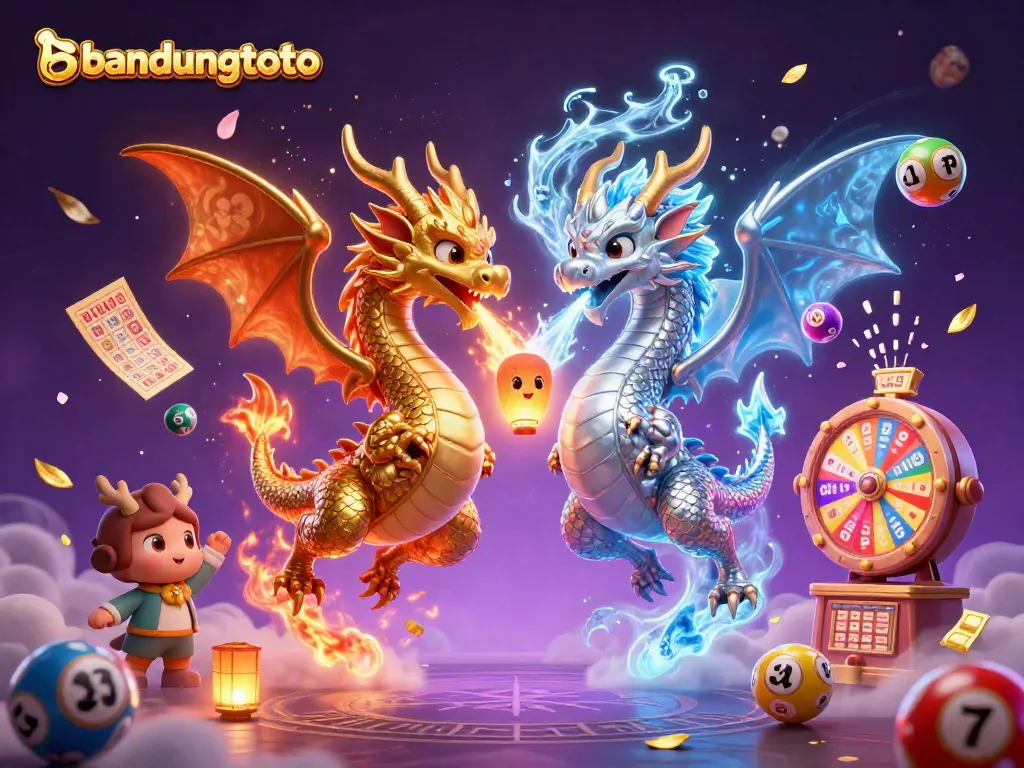 Experience excitement with bandungtoto's vibrant dragons, lottery elements, and dynamic bingo action.