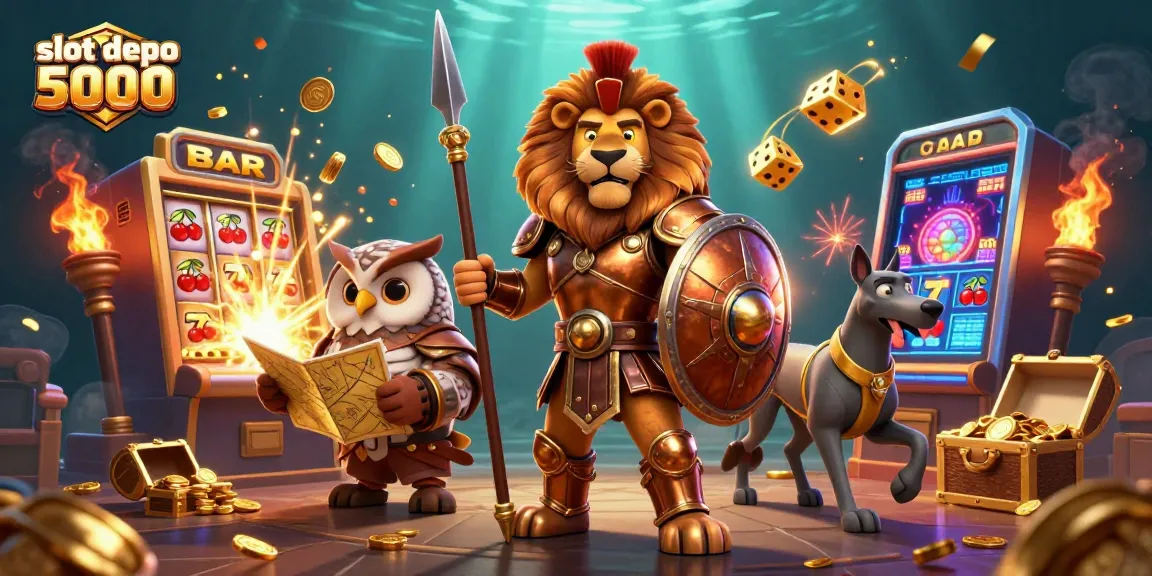 Engage with slot depo 5000 and experience the jackpot excitement with captivating visual elements.