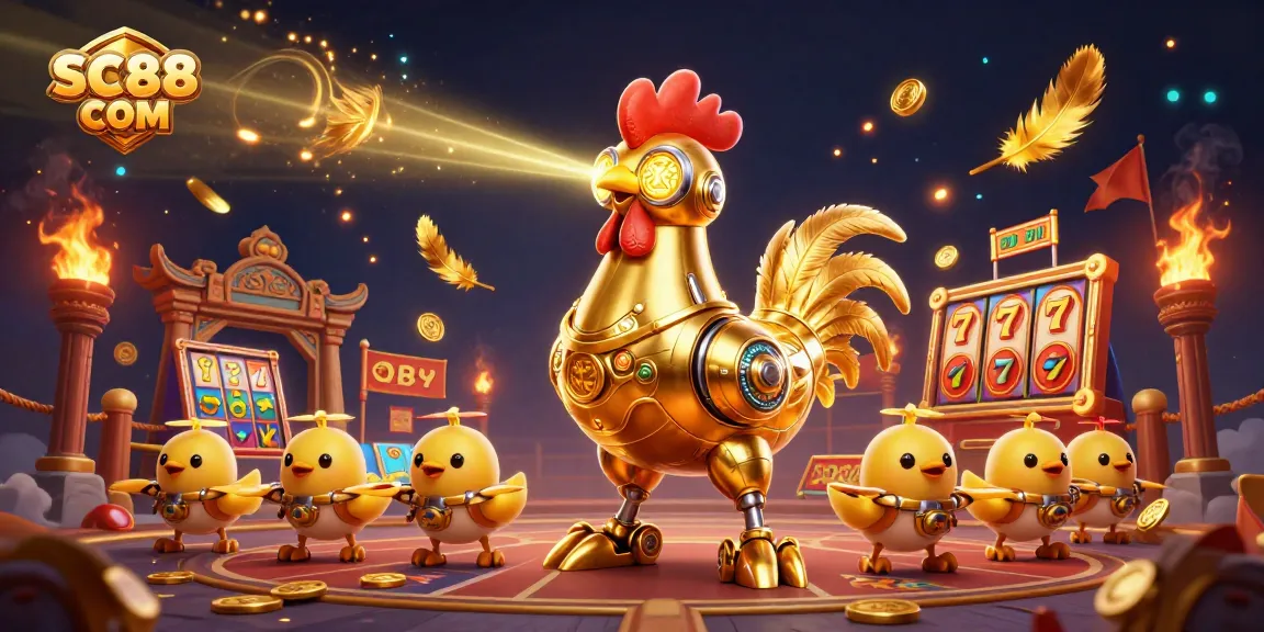 Experience SC88 COM with exciting slots and golden jackpots amidst a dynamic casino atmosphere.