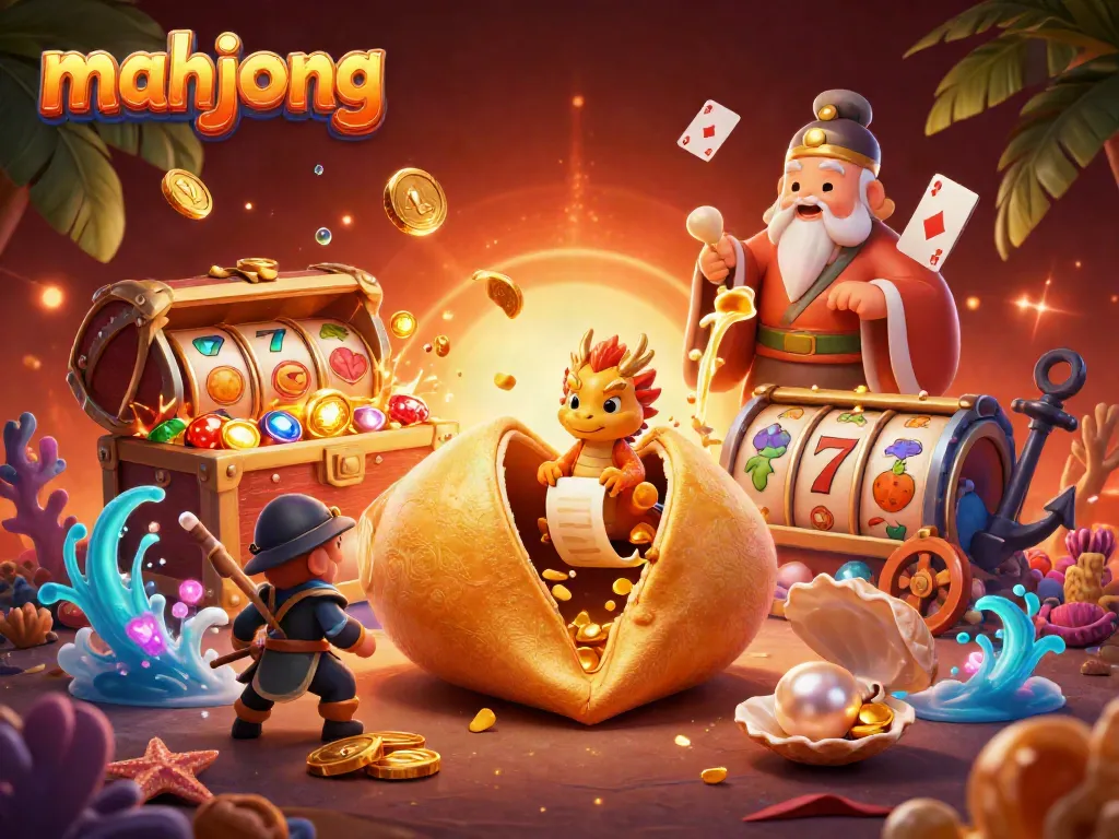 Menangkan mahjong di kasino kami dengan koin emas dan simbol buah yang menggembirakan.