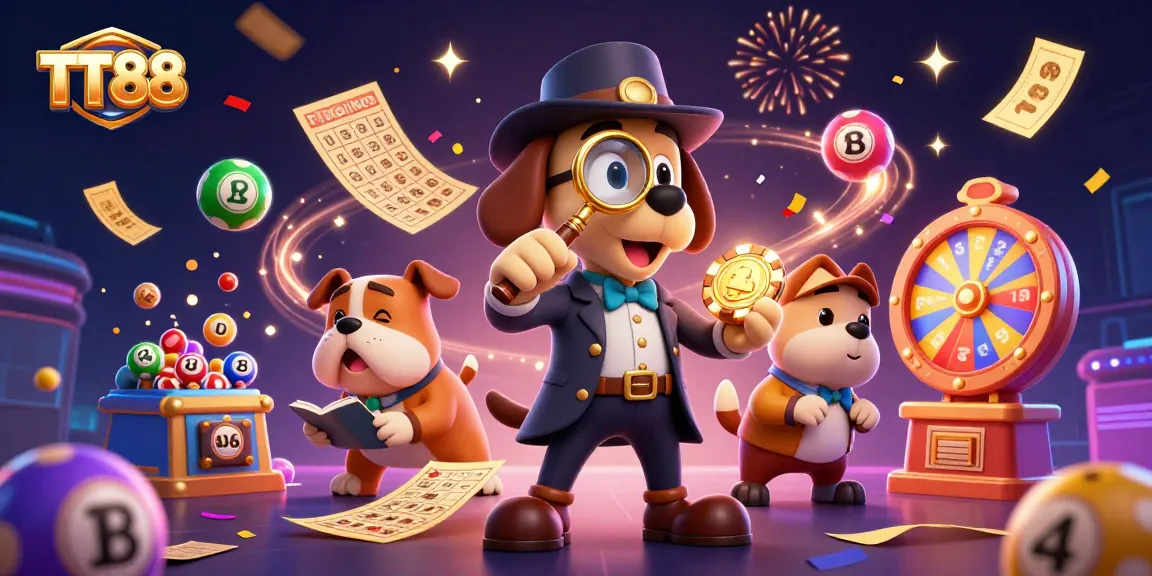 Engage with TT88's thrilling casino experience, embarking on a treasure hunt through vibrant games and celebration.