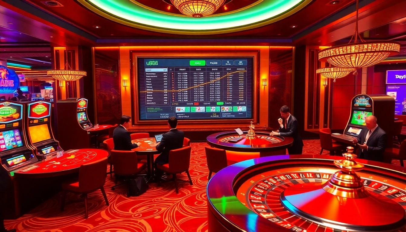 Experience the thrilling atmosphere of online betting at https://u888.broker/ with vibrant casino visuals and engaging gameplay.
