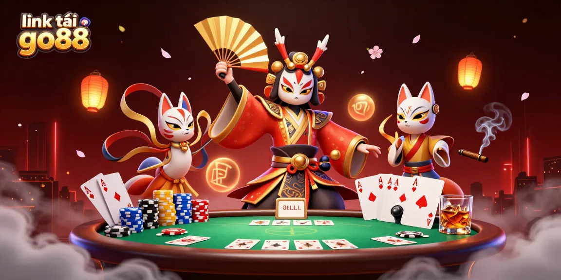 Experience gaming excitement with link tải go88, showcasing vibrant characters and dynamic casino elements.