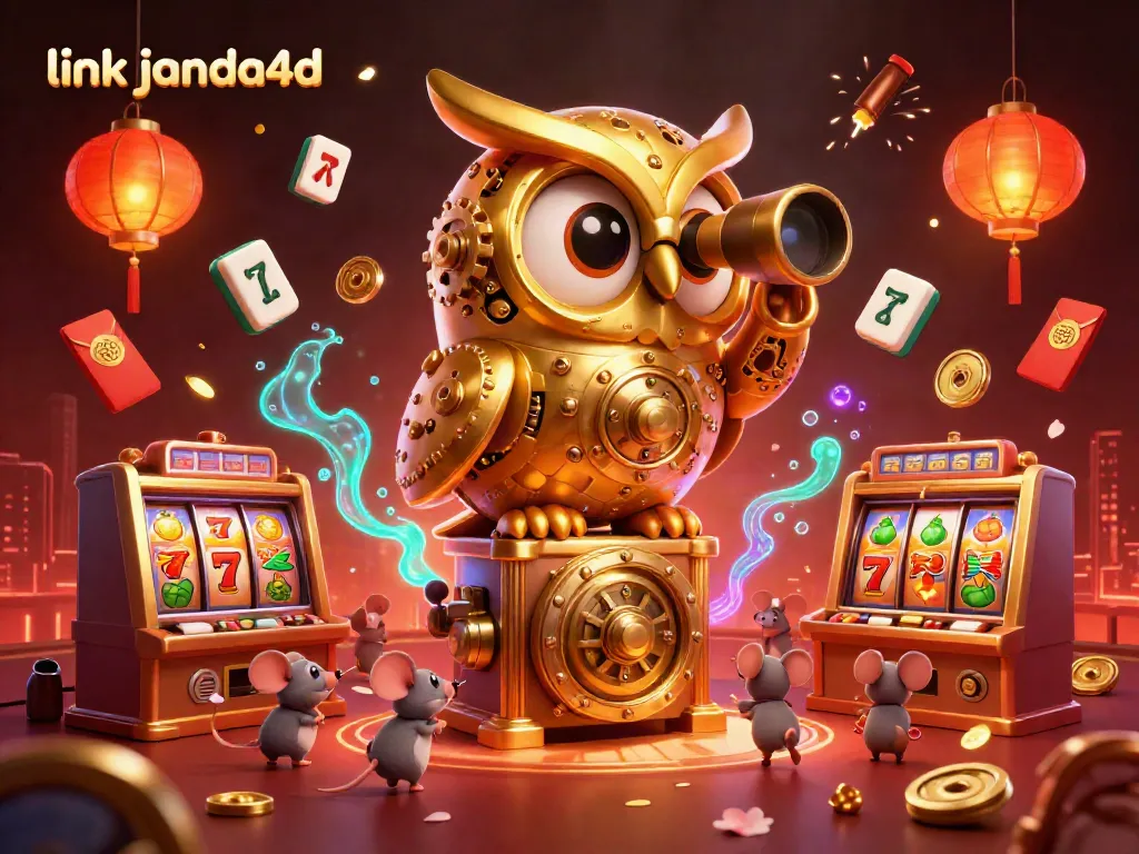 Gambar menarik tentang link janda4d dengan karakter kasino 3D yang memikat dan permainan slot