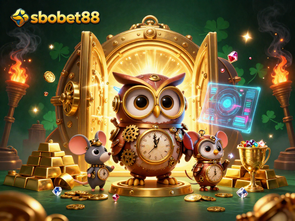 Place strategic bets at sbobet88 with thrilling visuals of steampunk adventures in gambling.