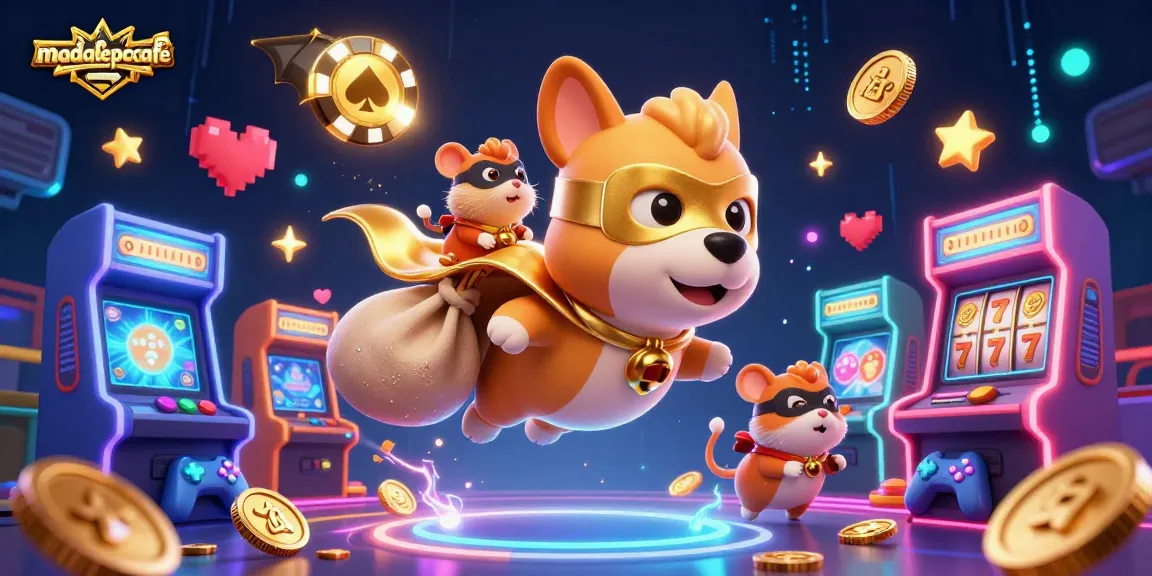 Engage in thrilling gaming adventures with modatepecafe’s vibrant characters amid dynamic casino elements.