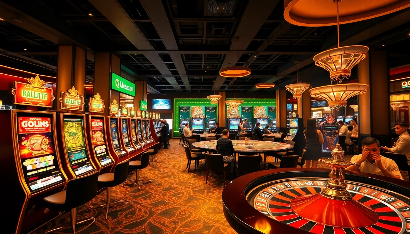Experience the excitement of QQMacan with vibrant slot machines and engaging gameplay.