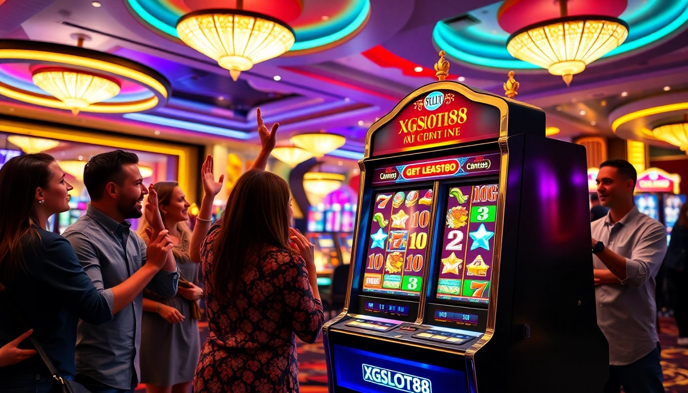 Menangkan jackpot xgslot88 pada mesin slot yang mengasyikkan di kasino.