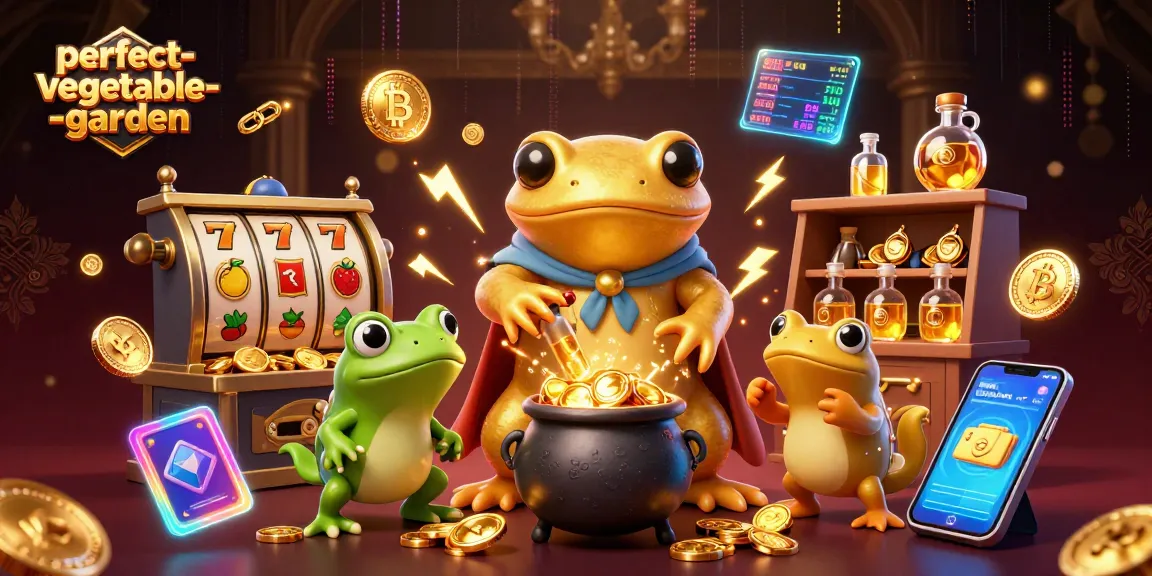 Unleash the perfect-vegetable-garden jackpot strategies with vibrant 3D casino characters and elements.