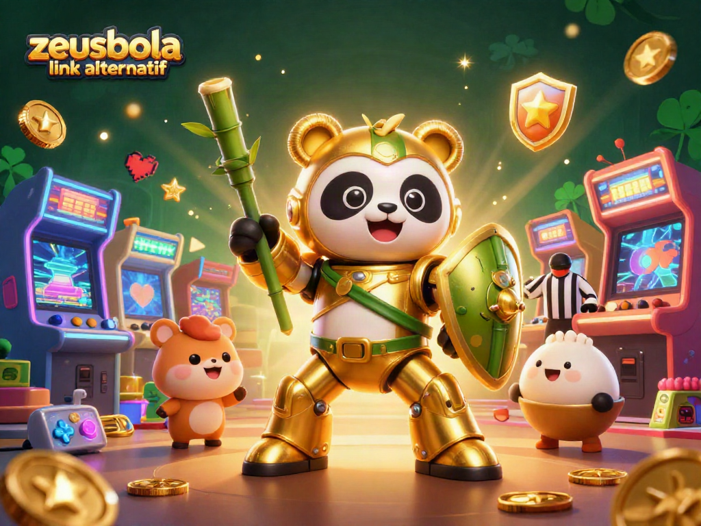 Experience the excitement of zeusbola link alternatif with vivid casino-themed action in this dynamic scene.