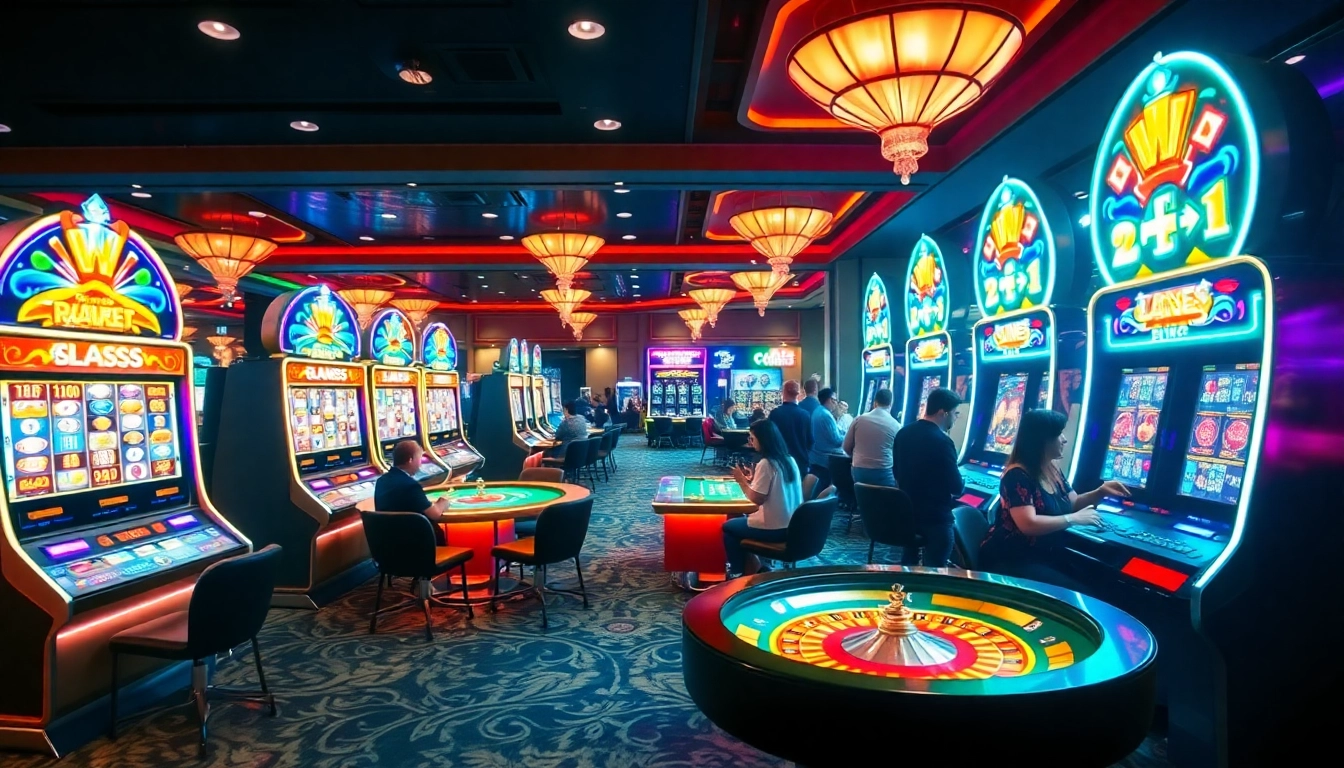 Experience the excitement of bro138 with vibrant slot machines and lively casino action.