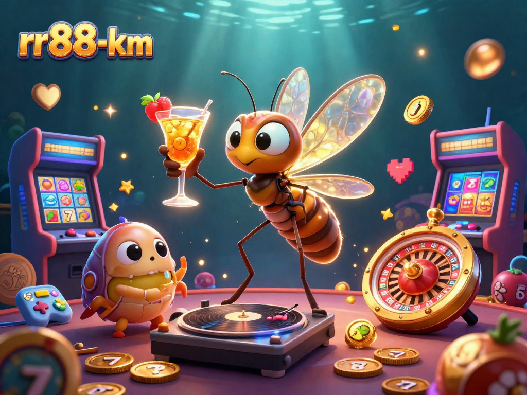 Engage with rr88-km’s dynamic casino experience featuring vibrant characters and a lively gaming atmosphere.