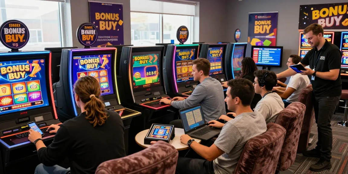 Exciting Bonus Buy Slots experience at https://millerargent.co.uk/ with players engaged in vibrant online casino atmosphere.