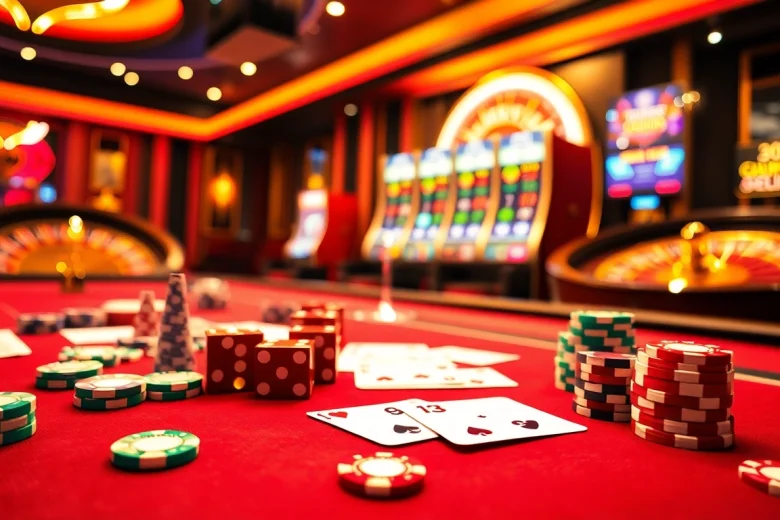 Players engaging in a thrilling gaming experience with xx88 casino chips and cards.