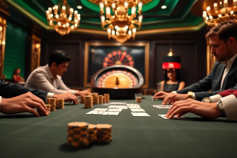 Players enjoy high-stakes poker at win55 with exciting action and luxurious ambiance.