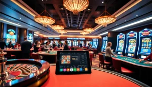 Winning players celebrating a big bet at https://789win.apartments/ with vibrant casino elements.