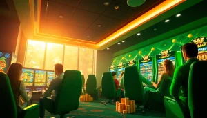 Experience the thrill of bolagacor with vibrant casino gaming atmosphere.