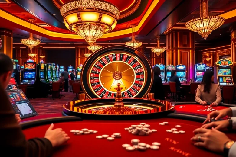 Experience the thrill of the KKWIN casino with vibrant games and exciting players.