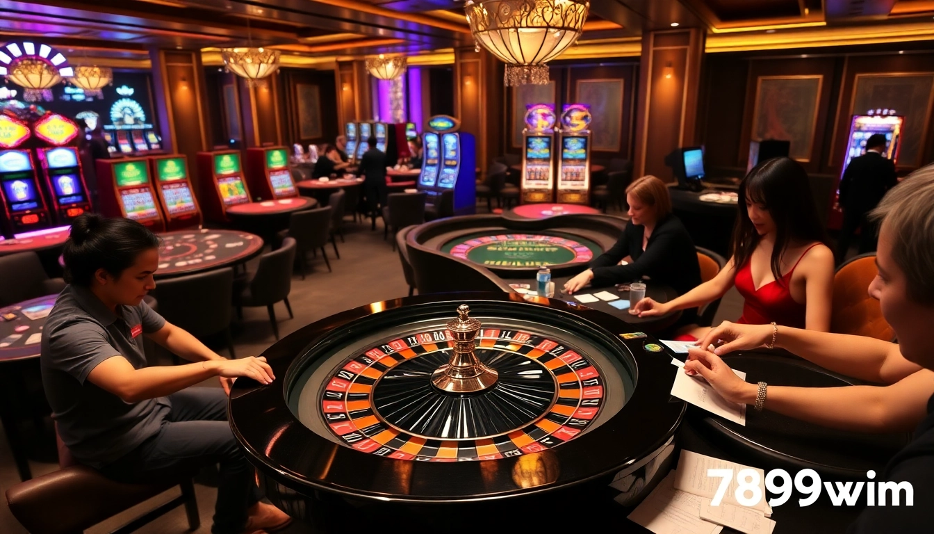 Experience the thrill of gaming at 789win com's luxurious casino tables filled with excitement.