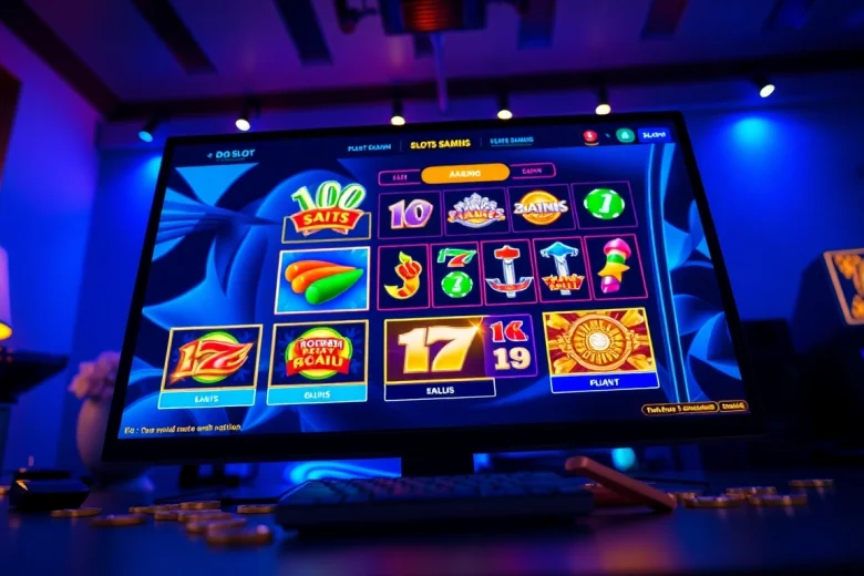 Engaging visual of doaslot login on a vibrant online gaming platform interface featuring colorful slots and gaming elements.