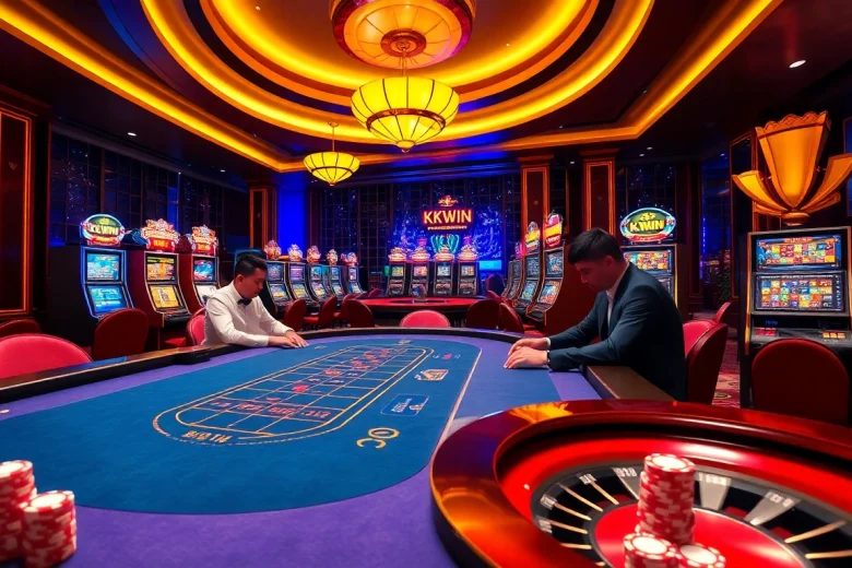 Experience thrilling gambling action at KKWIN with exciting casino games and vibrant visuals.