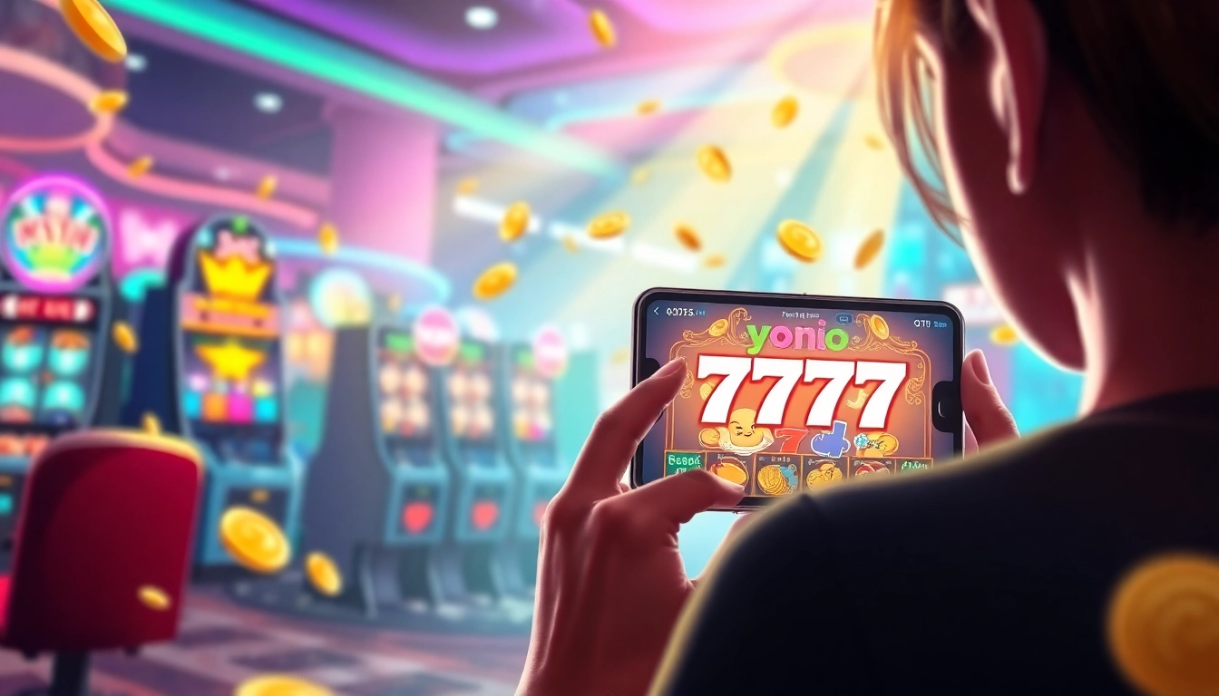 Experience the thrill of yono 777 mobile gaming with vibrant graphics and engaging gameplay.