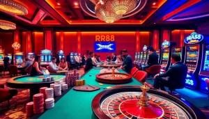 Experience the excitement of RR88 with engaging casino games and modern gambling interfaces.