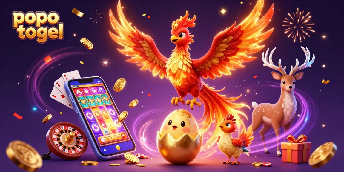 Experience the thrill of popo togel with vibrant characters and dynamic casino elements in action.