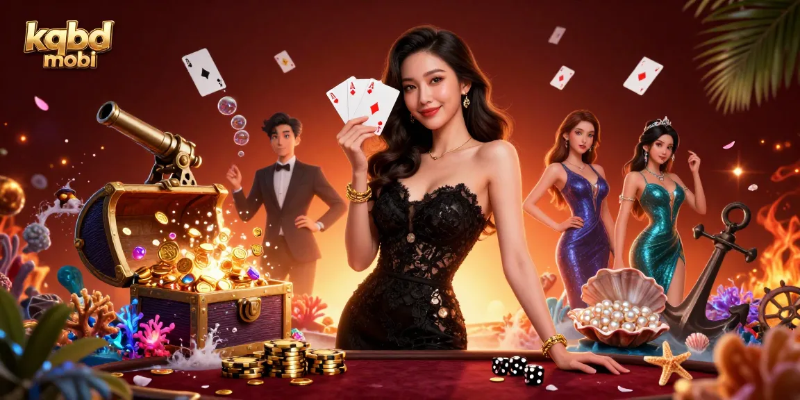 Experience thrilling gameplay at kqbd mobi with elegant poker atmosphere and rich casino elements.