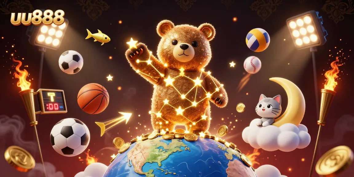 Engage with thrilling gameplay at uu888, filled with golden coins and exciting sports action!
