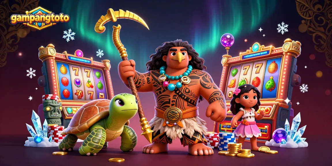 Engage with the captivating gameplay at gampangtoto featuring vibrant slot machines and enchanting characters.