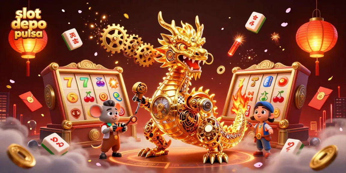 Menangkan slot depo pulsa dengan permainan slot inovatif dan beragam simbol menyenangkan.